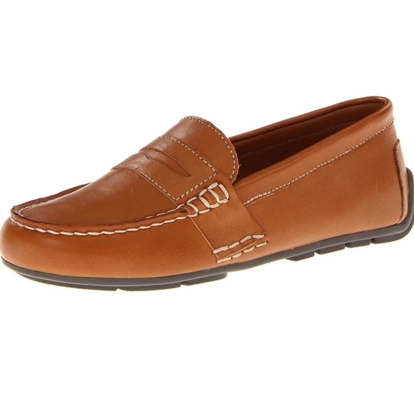 Polo Ralph Lauren Telly Leather Boat Driver Slip on Shoes - Picture 2 of 7